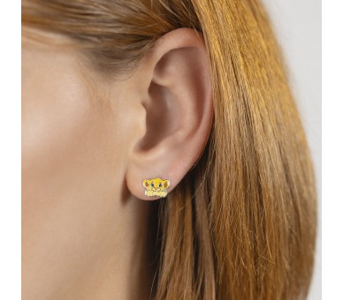 Pendientes Simba El Rey Leon Disney plata