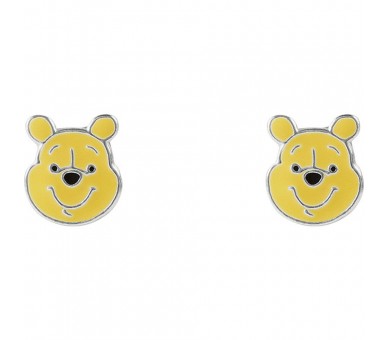 Pendientes Winnie the Pooh Disney plata