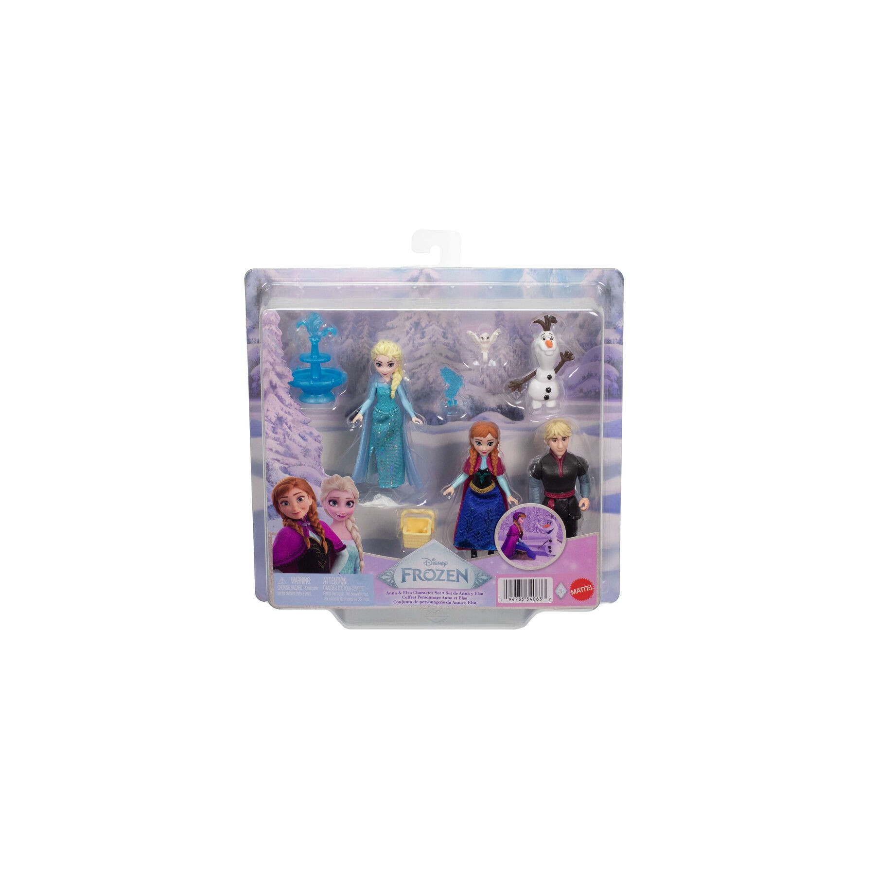 Blister figuras Frozen Disney