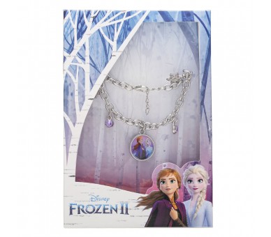 Pulsera charm Frozen Disney plata