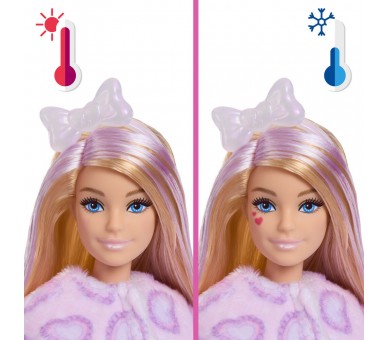 Muñeca Gatito Lila Cutie Reveal Lazos Dulces Barbie