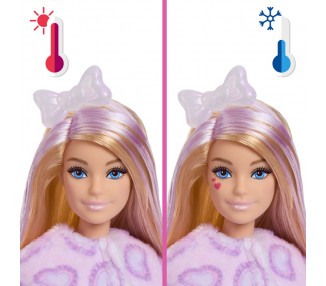 Muñeca Gatito Lila Cutie Reveal Lazos Dulces Barbie