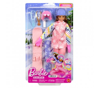 Muñeca Snowboard Barbie
