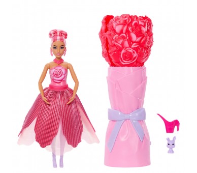 Muñeca Rosa Roja Petal Pop Barbie