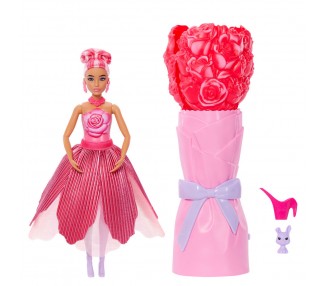 Muñeca Rosa Roja Petal Pop Barbie