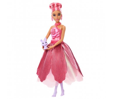 Muñeca Rosa Roja Petal Pop Barbie