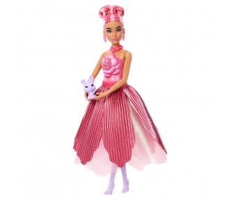 Muñeca Rosa Roja Petal Pop Barbie