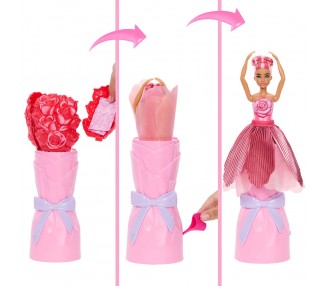 Muñeca Rosa Roja Petal Pop Barbie