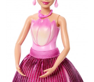 Muñeca Tulipan Rosa Petal Pop Barbie