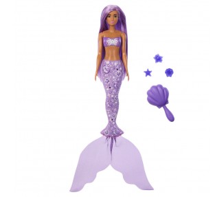 Muñeca Sirena Color Reveal Barbie surtido