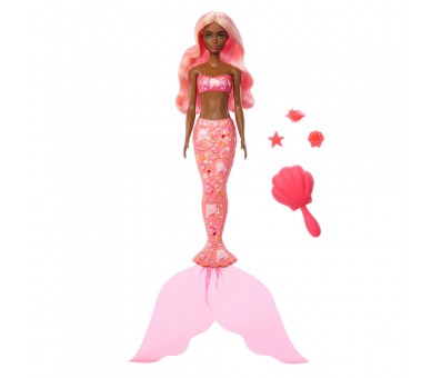 Muñeca Sirena Color Reveal Barbie surtido