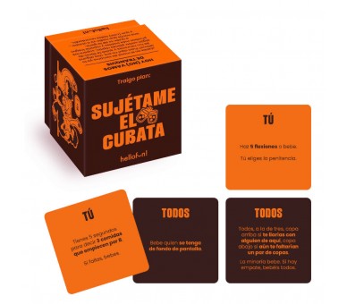 Juego Sujetame el Cubata español