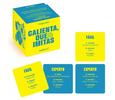 Juego Calienta Que Imitas español