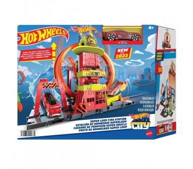 Estacion de Bomeros Hot Wheels City