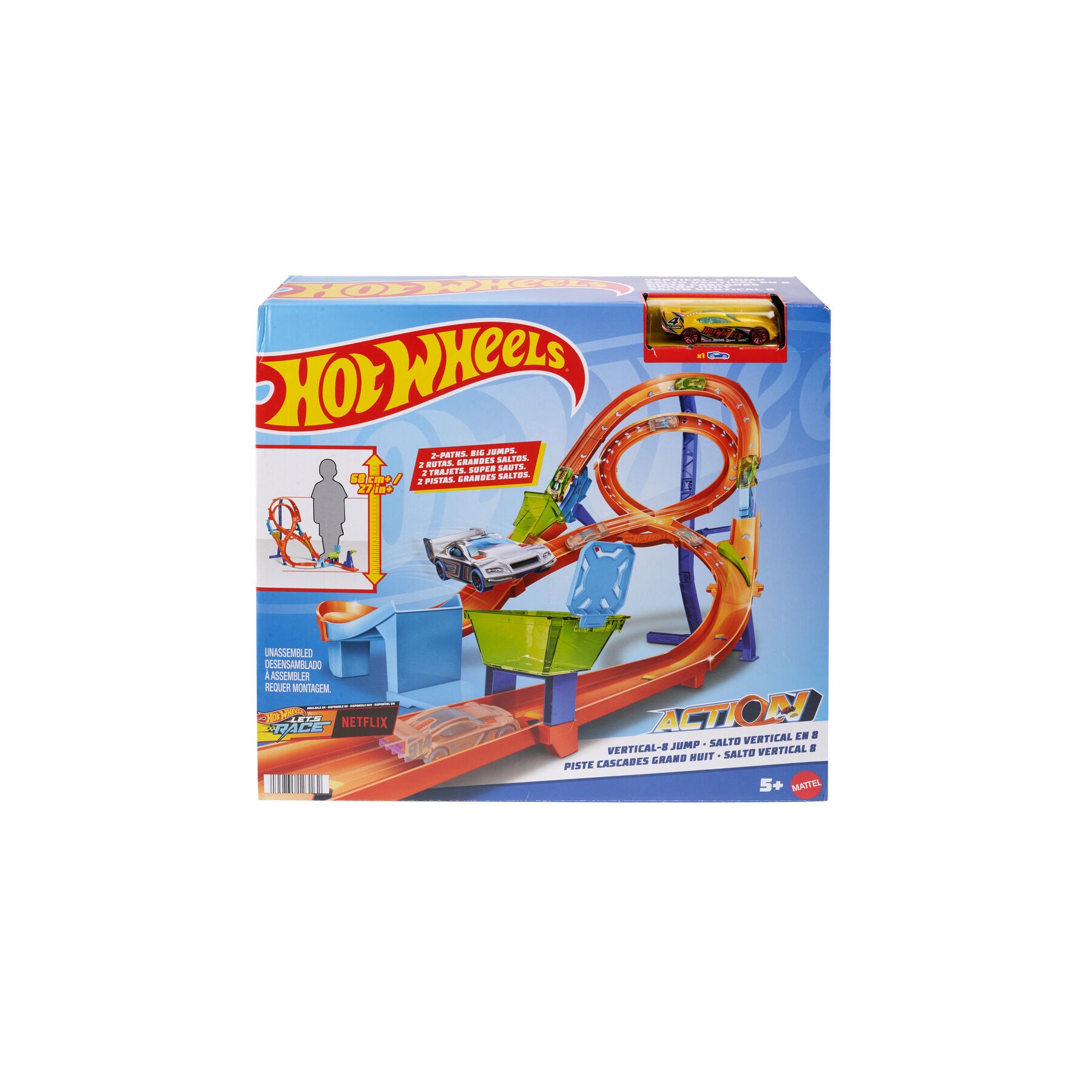 Salto Vertical 8 Hot Wheels