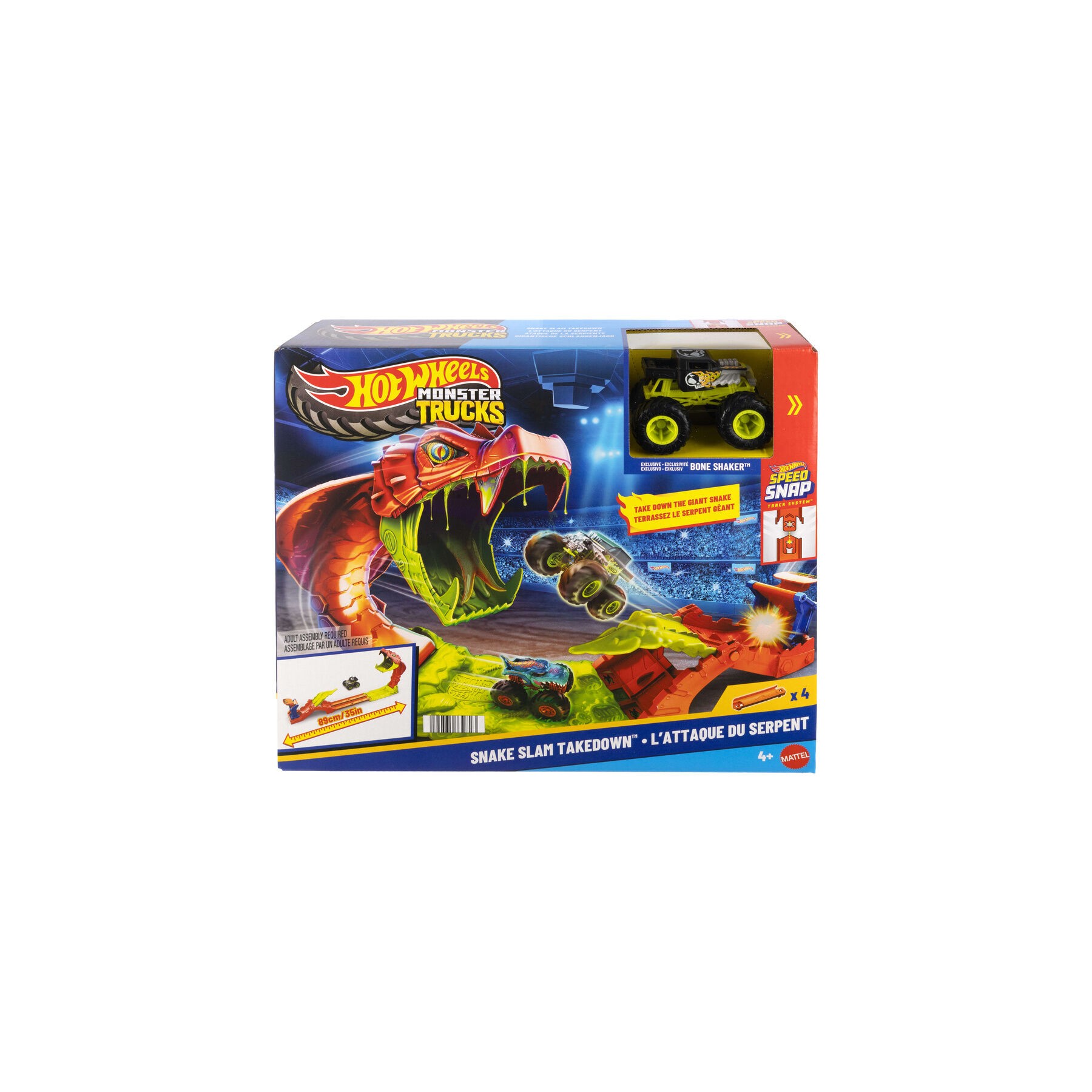 Mordedura de Serpiente Hot Wheels Monster Trucks