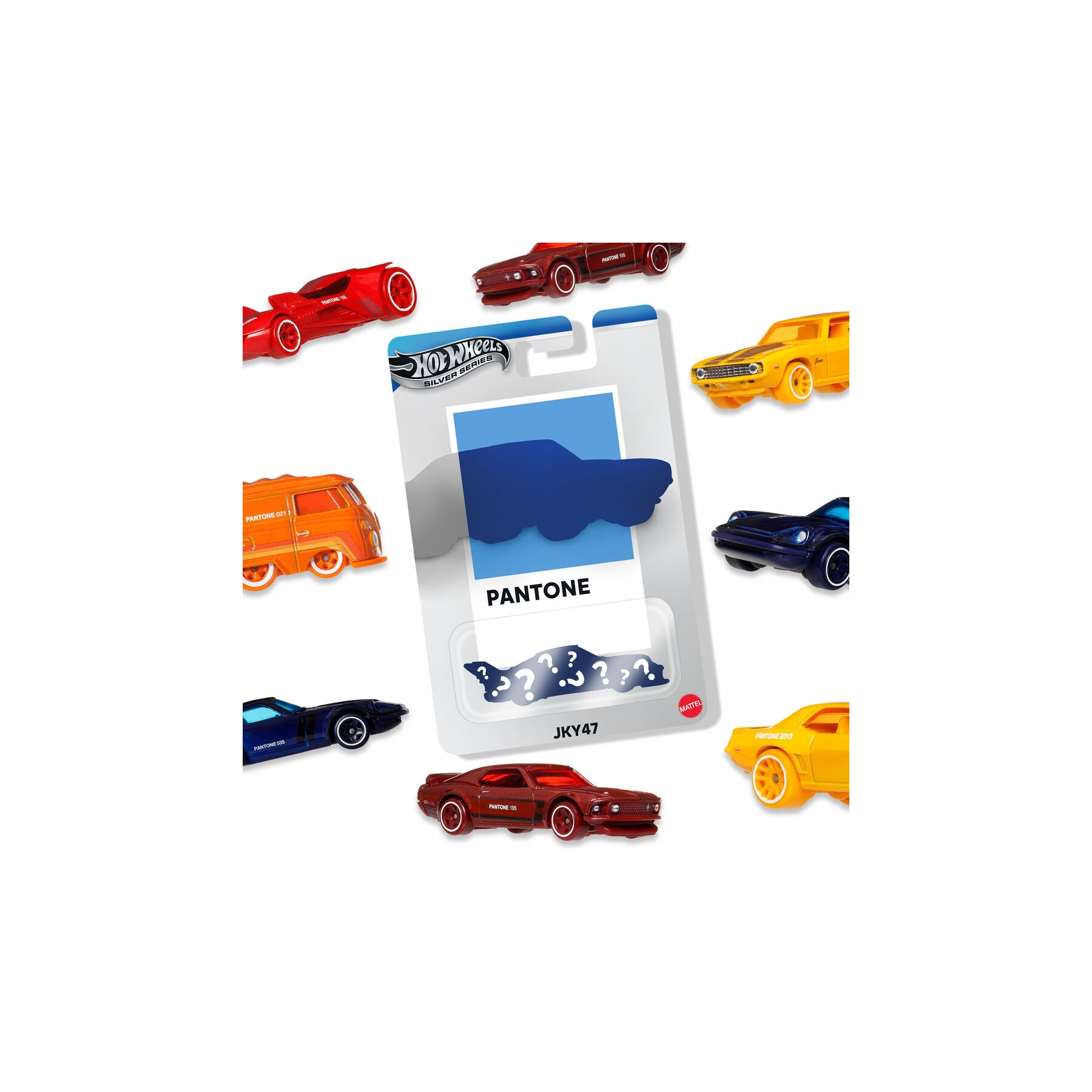 Coche Silver Series Pantone Hot Wheels surtido