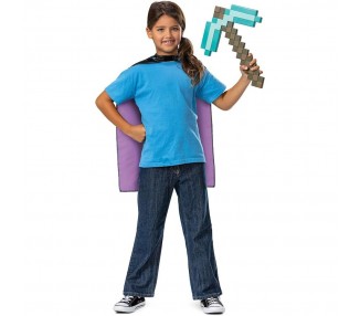 Capa + Pickaxe Minecraft