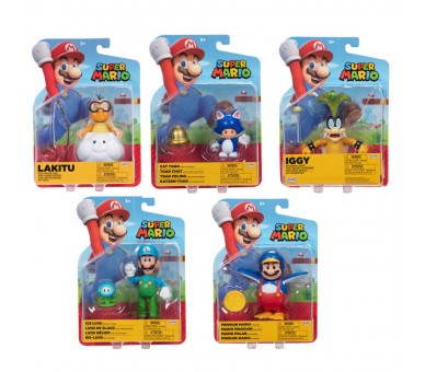 Figura serie 31 Super Mario Bros 10cm surtido