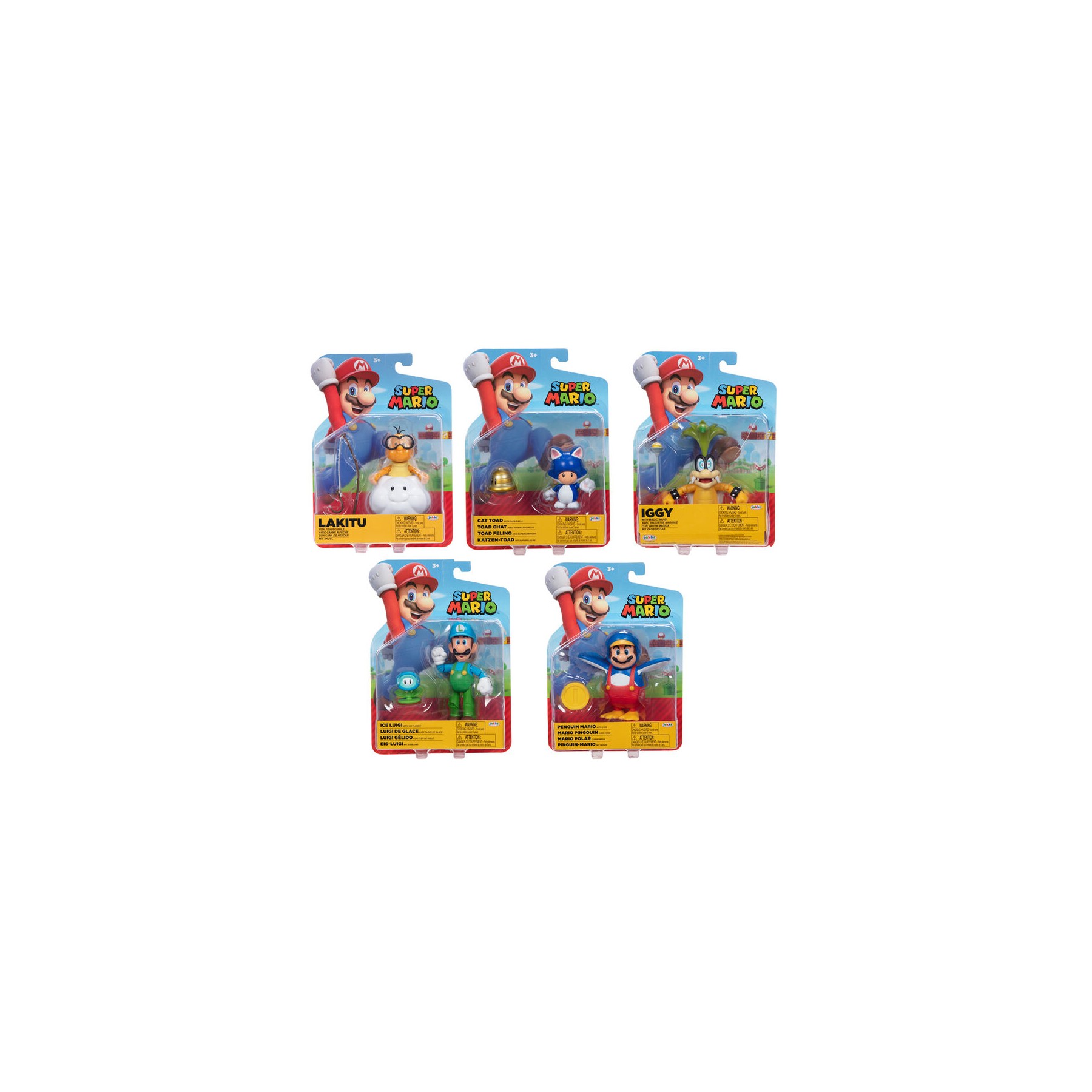 Figura serie 31 Super Mario Bros 10cm surtido