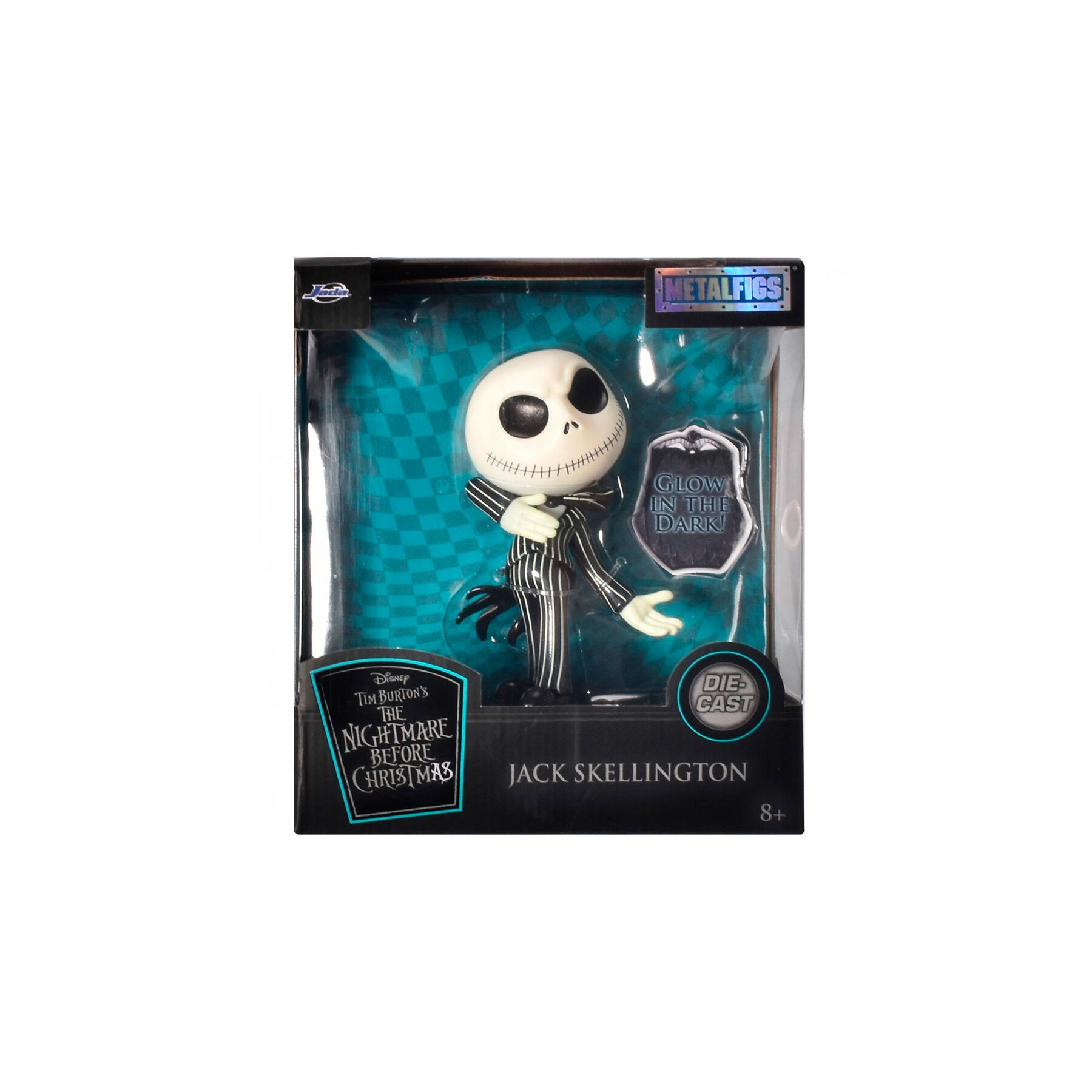 Figura metalfigs Jack Skellington Pesadilla Antes de Navidad 10cm