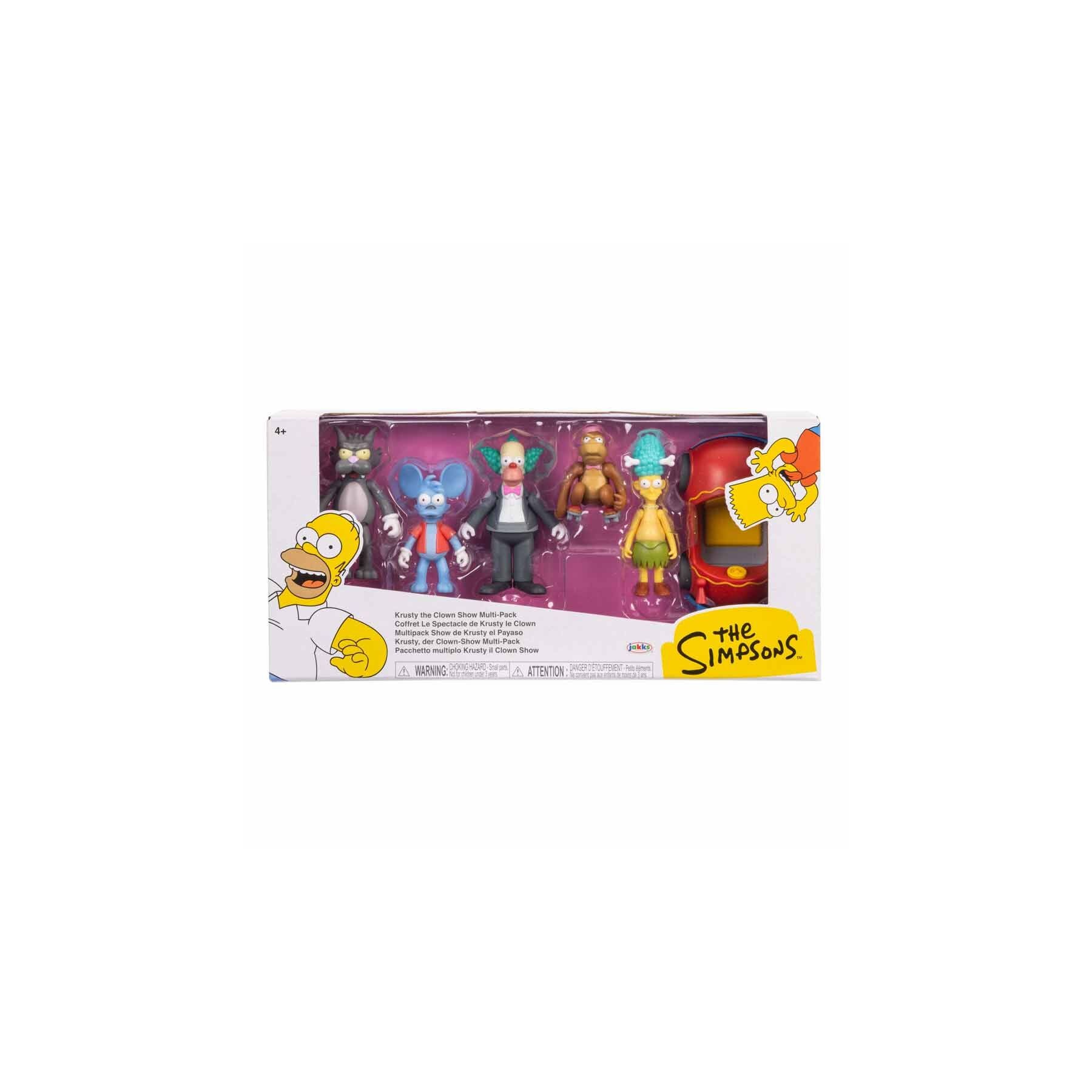 Blister 6 figuras Los Simpsons 7cm