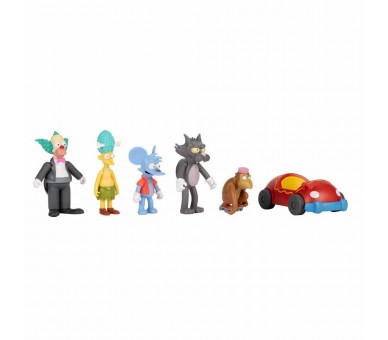 Blister 6 figuras Los Simpsons 7cm