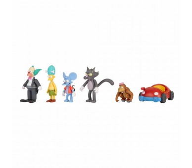 Blister 6 figuras Los Simpsons 7cm