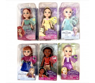 Muñeca Princesas Disney 15cm surtido