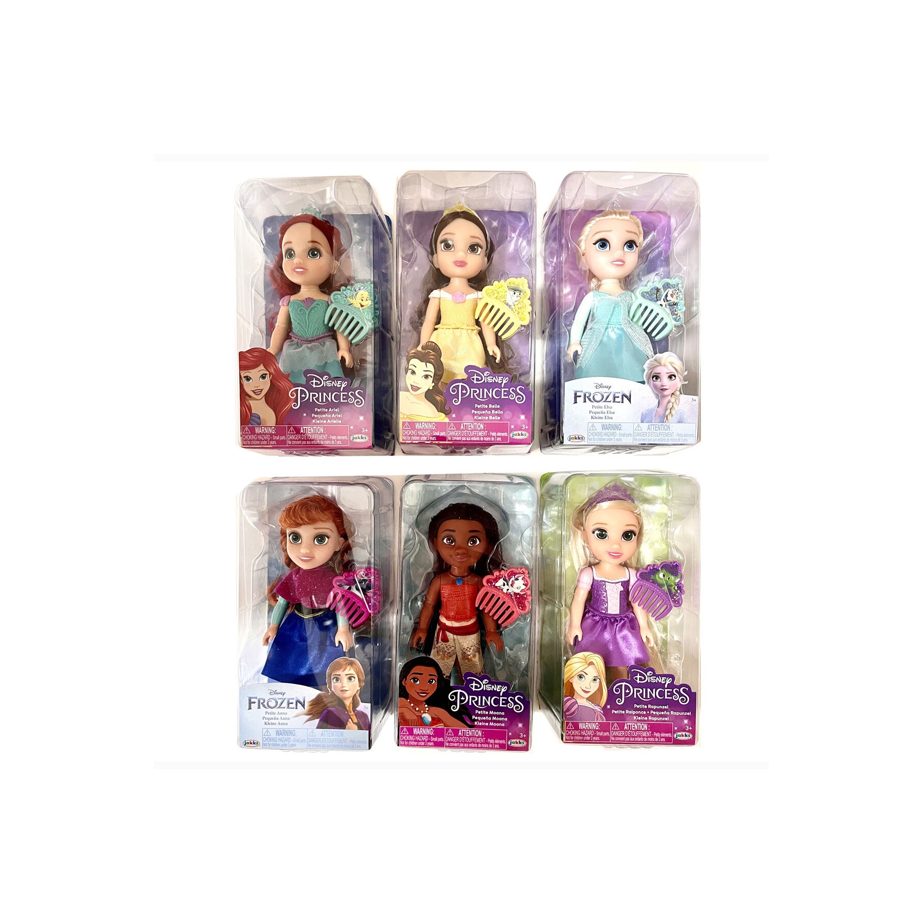 Muñeca Princesas Disney 15cm surtido