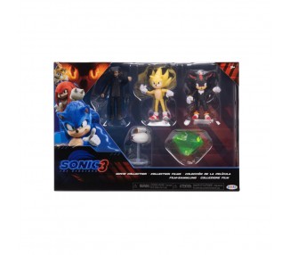 Blister 5 figuras wave 1 Sonic 3 6cm