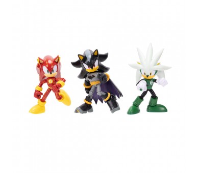 Blister 4 figuras Sonic The Hedgehog DC Comics 12cm