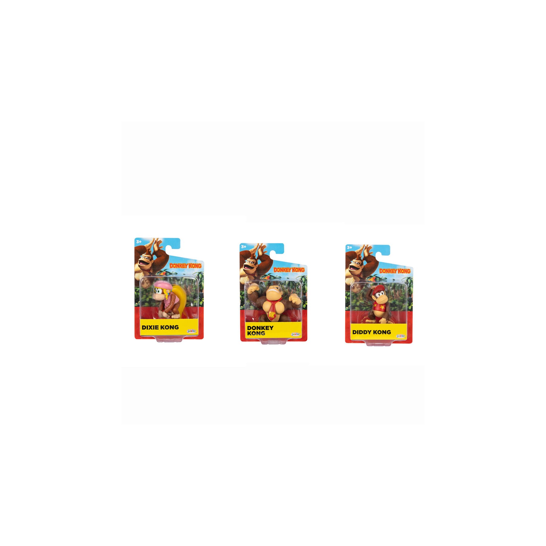 Figura Donkey Kong 6cm surtido