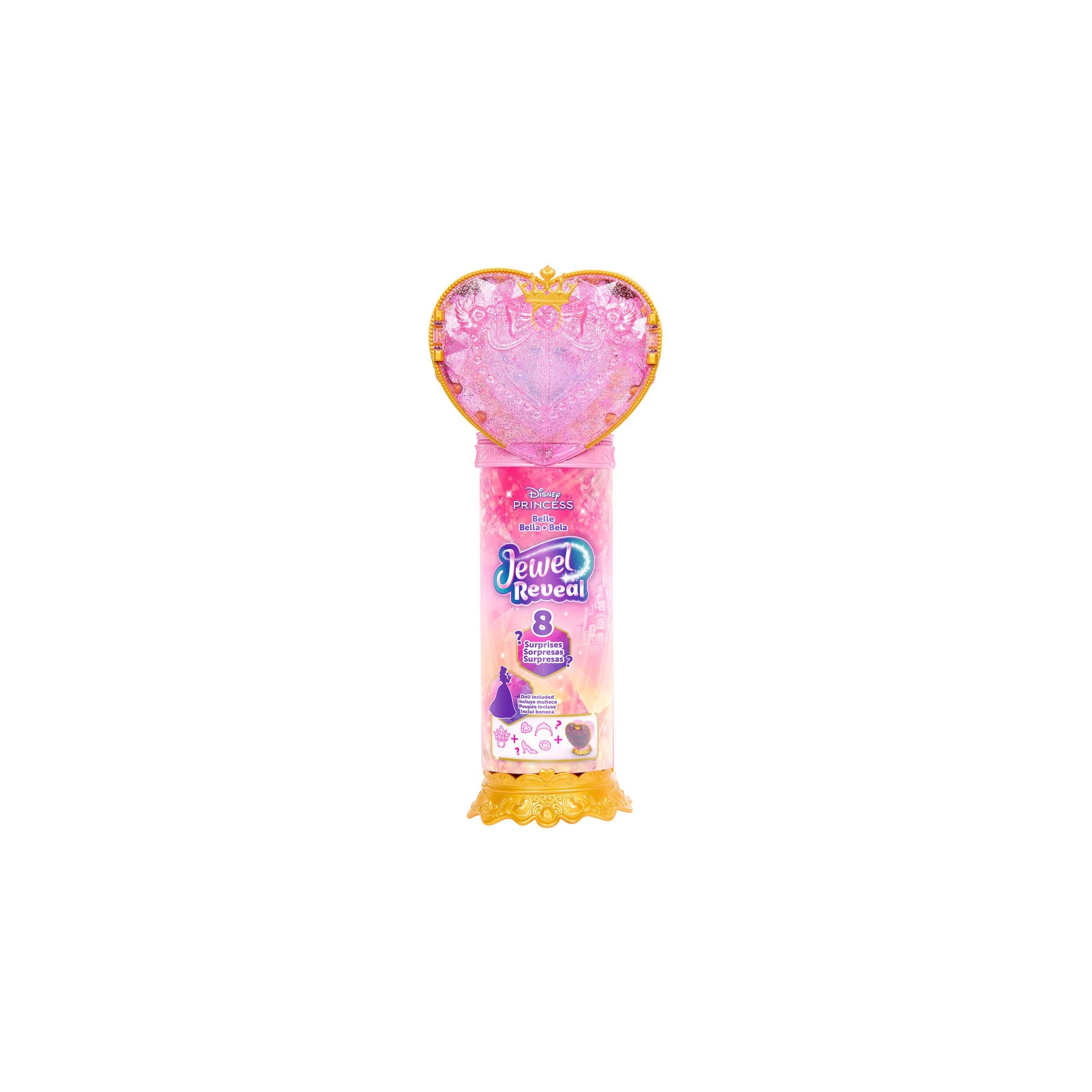 Muñeca Reveal Bella La Bella y la Bestia Disney