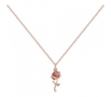 Colgante Rosa La Bella y la Bestia Disney