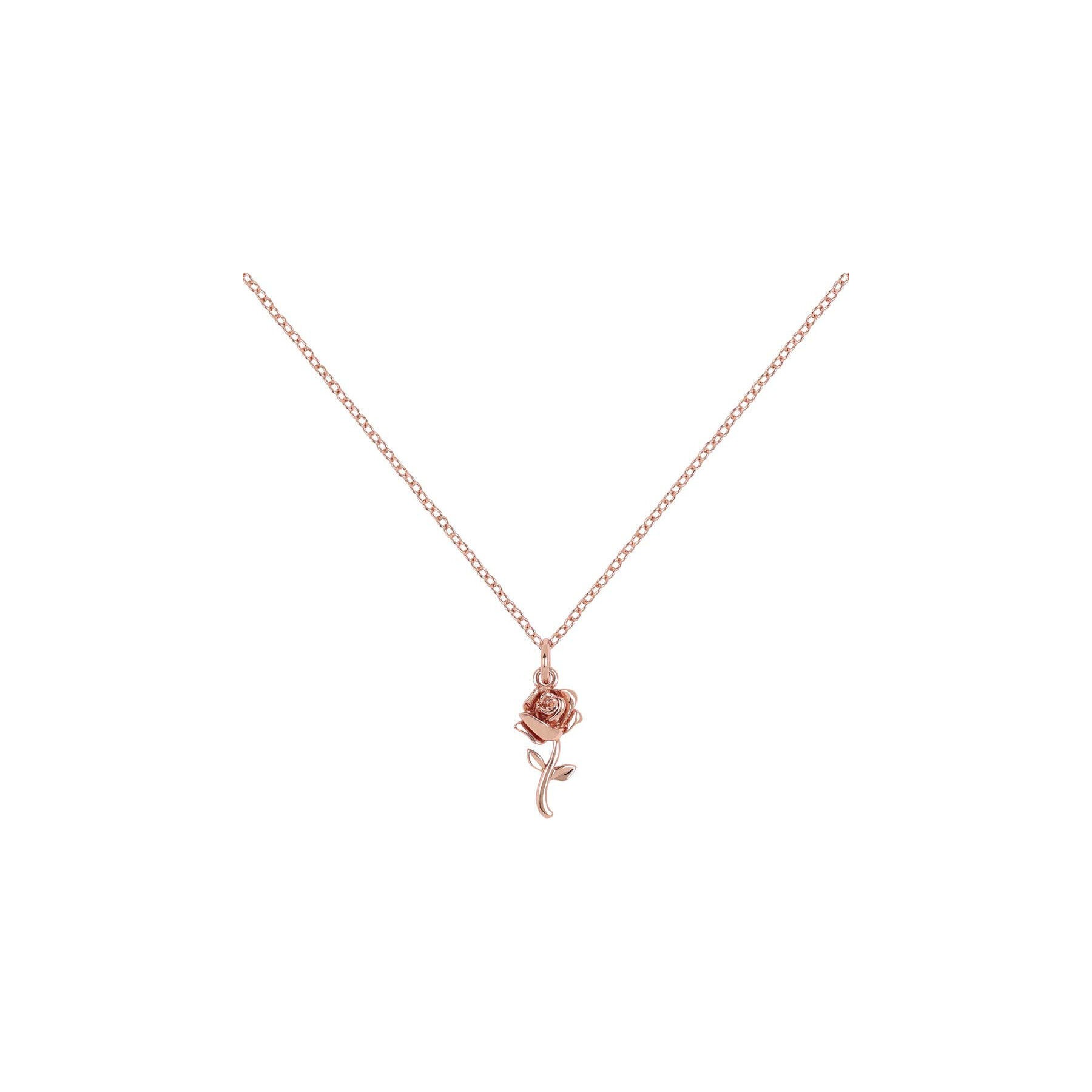 Colgante Rosa La Bella y la Bestia Disney