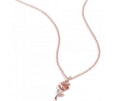 Colgante Rosa La Bella y la Bestia Disney