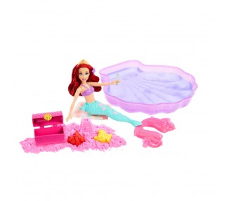 Muñeca Ariel Agua y Arena La Sirenita Disney
