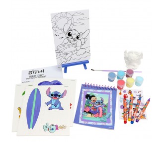 Set papeleria cubo Stitch Disney