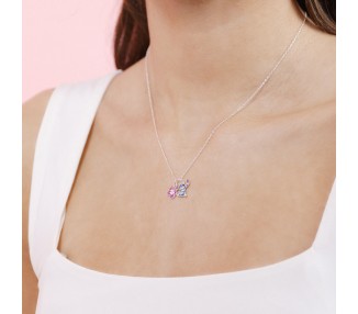 Colgante Charm Stitch Disney plata