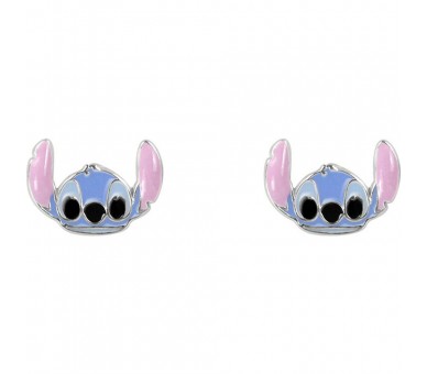 Pendientes Stitch Disney plata