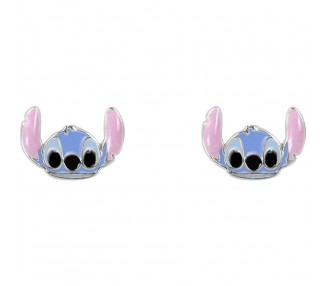 Pendientes Stitch Disney plata