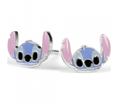 Pendientes Stitch Disney plata