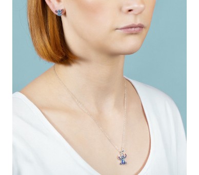Set colgante + pendientes Stitch Disney