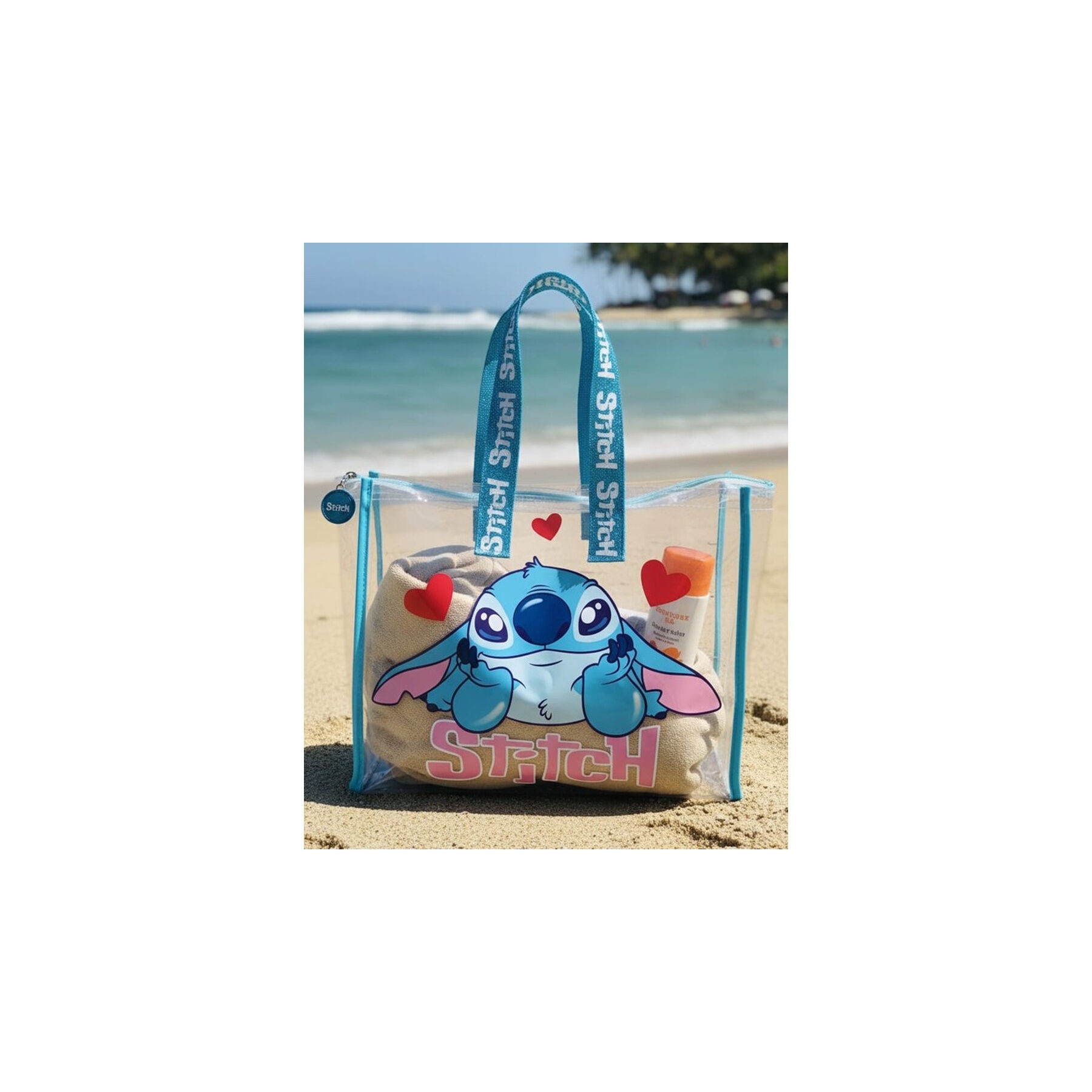 Bolsa playa Stitch Disney