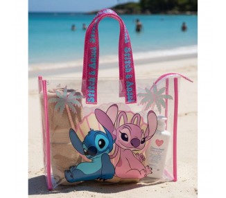 Bolsa playa Angel & Stitch Disney