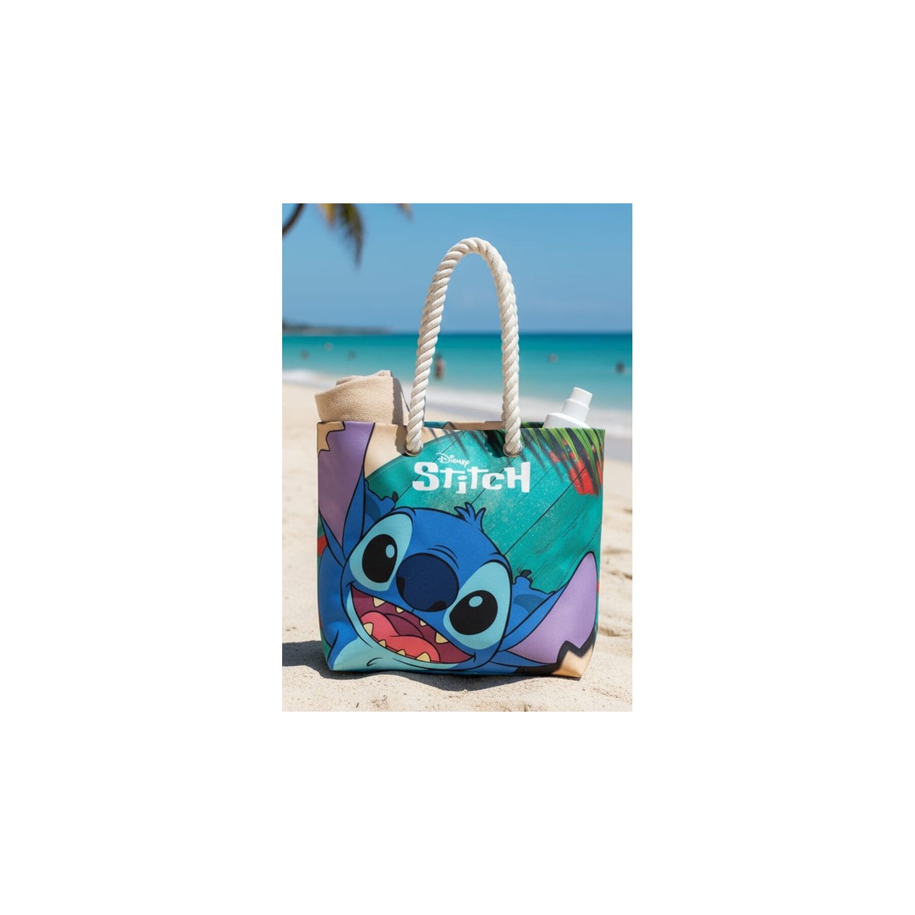 Bolsa playa Stitch Disney