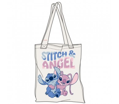 Bolsa shopping Angel & Stitch Disney