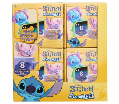 Figura sorpresa Attachmeez Stitch Disney surtido
