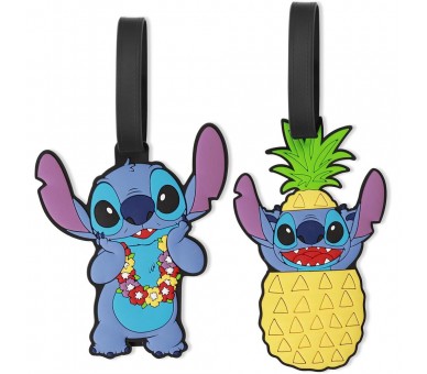 Set 2 Etiquetas de Equipaje Stitch Disney